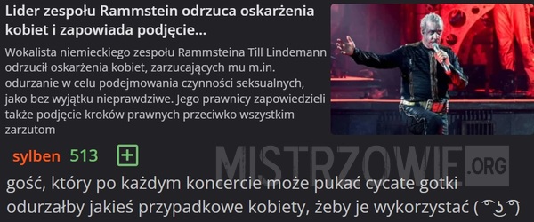 Lider Rammstein –  
