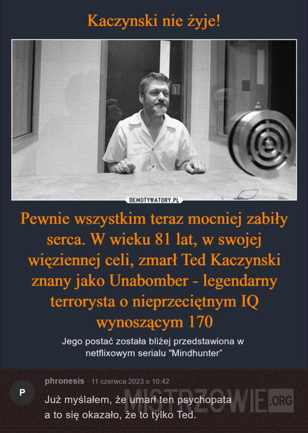 Kaczynski –  