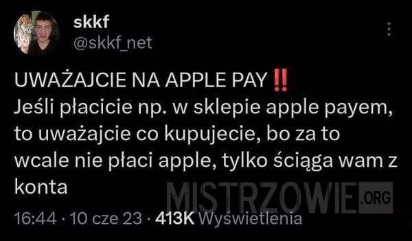 Apple Pay –  