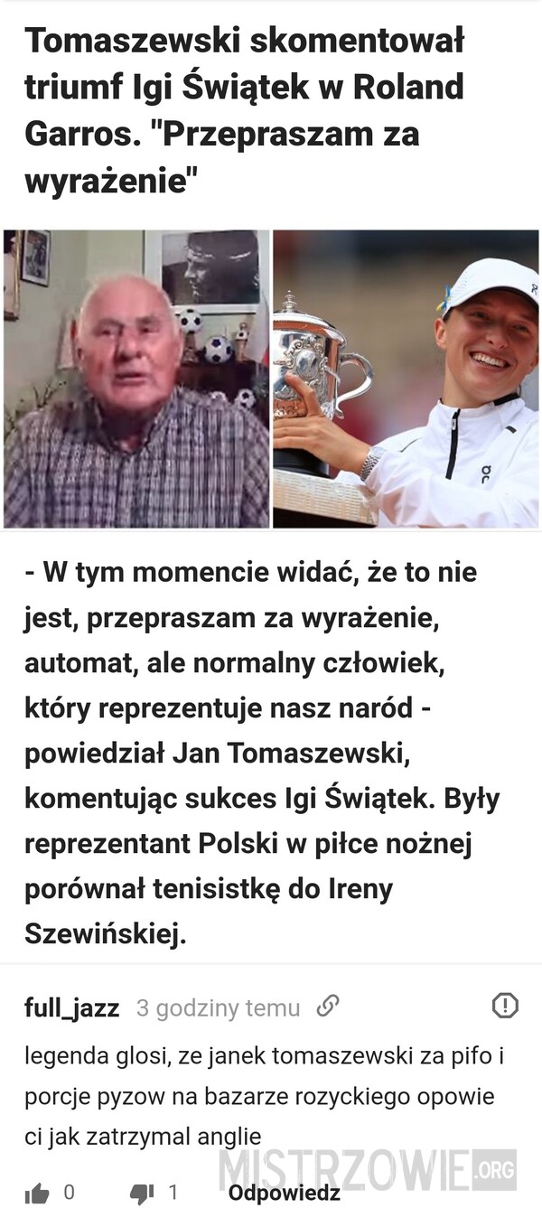 Tomaszewski –  