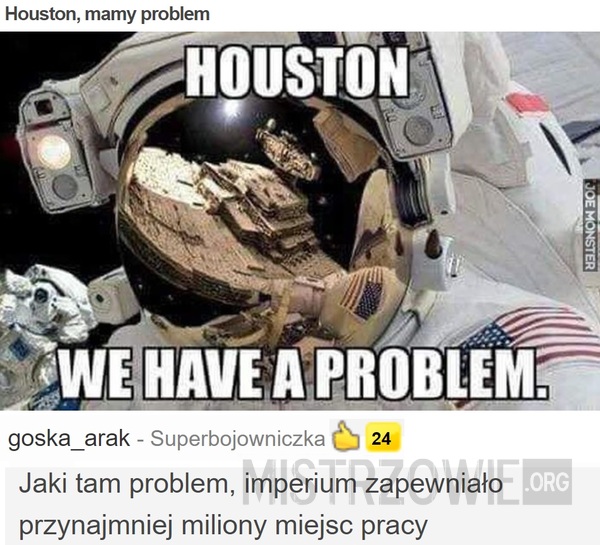 Houston, mamy problem –  