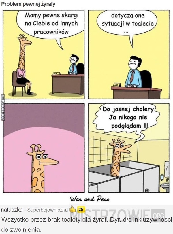 Problem pewnej żyrafy –  