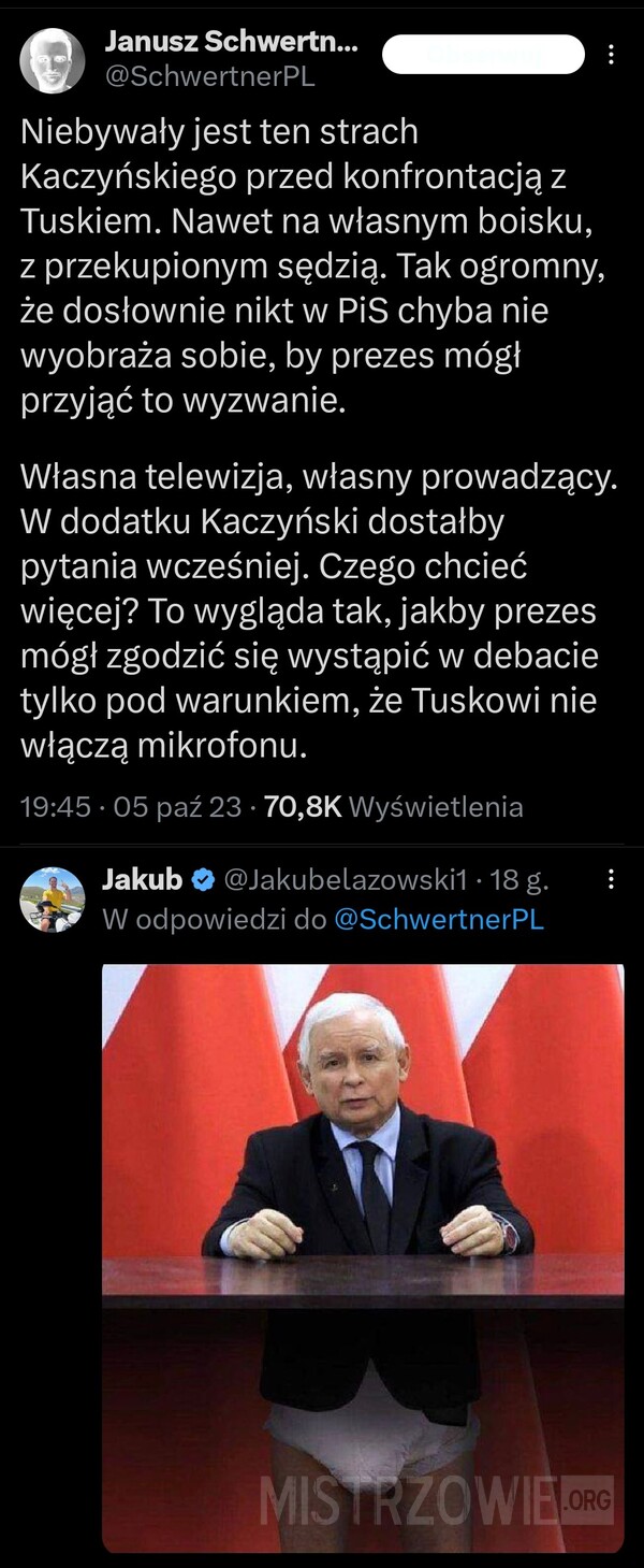 Strach Kaczyńskiego –  