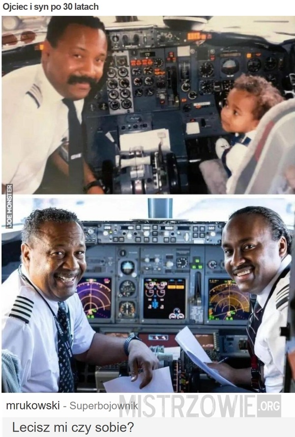 Ojciec i syn po 30 latach –  