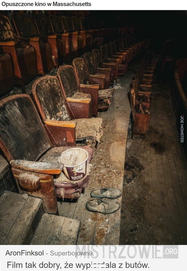Opuszczone kino w Massachusetts –  
