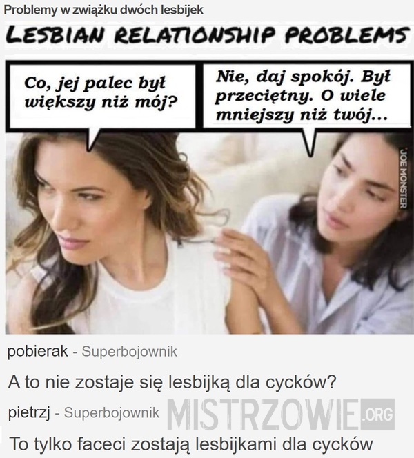 Problemy w związku dwóch lesbijek –  
