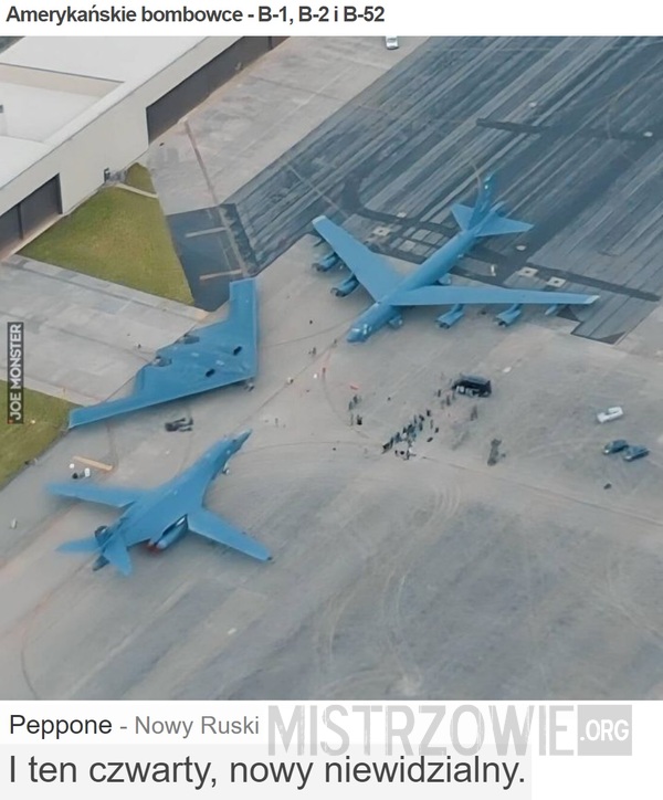 Amerykańskie bombowce - B-1, B-2 i B-52 –  