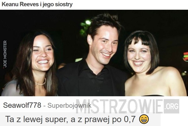 Keanu Reeves i jego siostry –  