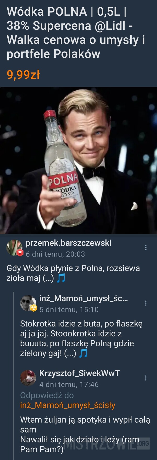 Wódka Polna –  
