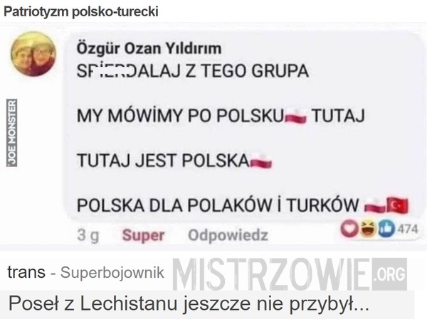 Patriotyzm polsko-turecki –  